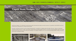 Desktop Screenshot of liquidstonedesigns.net
